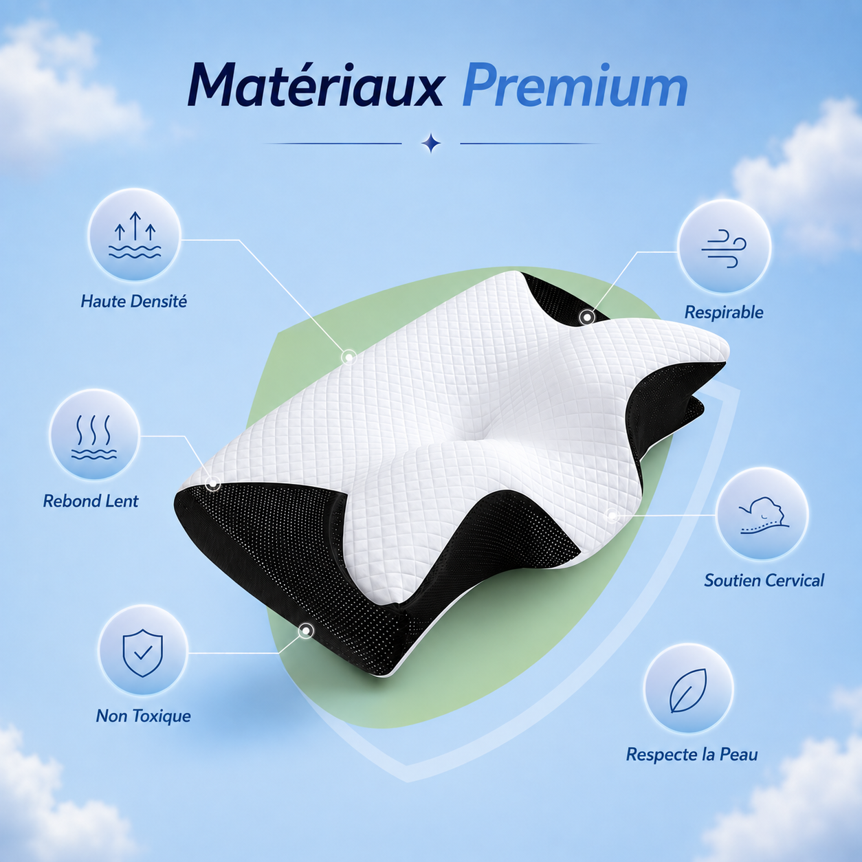 DreamNest™  Oreiller Cloud